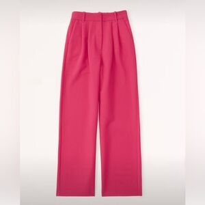 Abercrombie & Fitch Tailored Wide Leg Pants